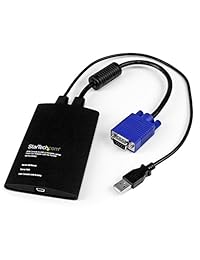 StarTech  Adaptador de Consola KVM a Portatil Carro de Crash Portátil con Transferencia de Archivos (NOTECONS02)