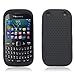 Aimo Wireless BB9310PCPA001 Hybrid Armor Cheeze Case for BlackBerry Curve 9310 - Retail Packaging - Black