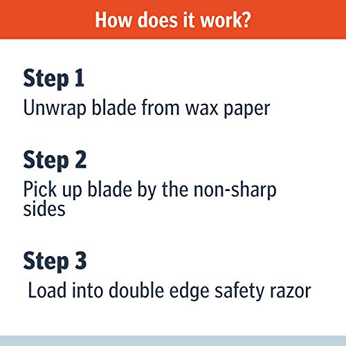 Merkur-Razor Double Edge Razor Blades - Thumbnail 2