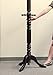 Frenchi Home Furnishing Traditional Spinning Top Wooden Coat Rack, Cherry
