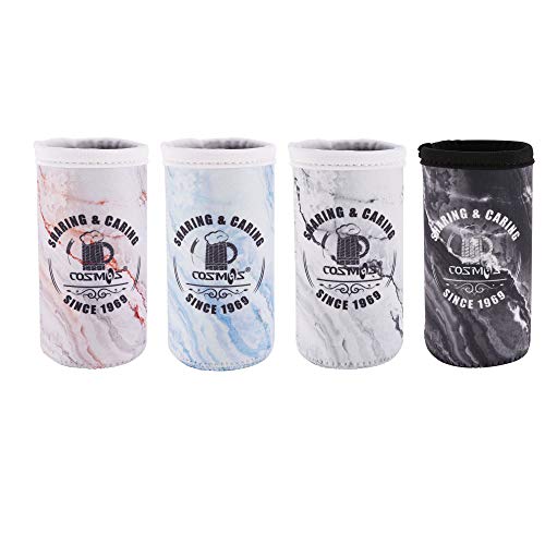 image for CM Soft Neoprene Slim Can Sleeves Insulators Slim Can Covers for 12 Fl