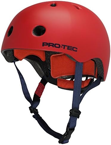 PROTEC Original City Lite Helmets, Satin Red, X-Large