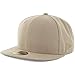 New Era Plain Tonal 59Fifty Fitted Hat (Khaki) Men's Blank Cap