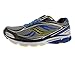 Saucony Men's Omni 12 Running Shoe,Grey/Blue/Yellow,11 M US