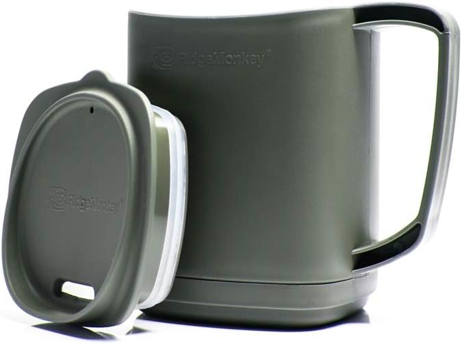 Ridgemonkey ThermoMug Gunmetal Green, 400 ml - Image 4