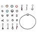 Christmas Countdown Calendar for Kids Teen Girls Women 2019,Innovative Advent Calendar DIY Beads Charms Bracelet for Kids Christmas Jewelry Box