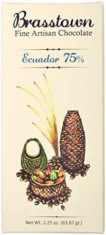 Brasstown Chocolate, Ecuador 75%, 2.25 Ounce