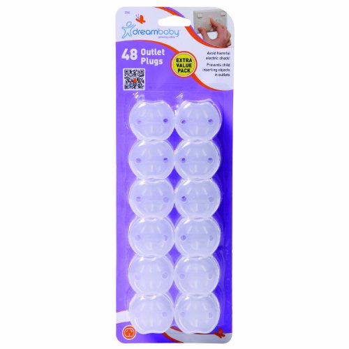 Dreambaby Outlet Plugs, 48-Count