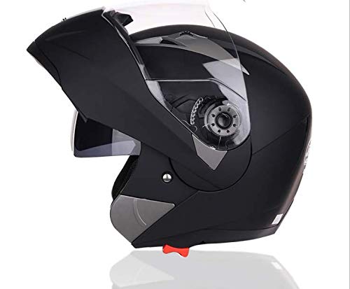 Doble Visera Casco Moto Modular ECE Para Mujer Hombre Adultos Con Doble 