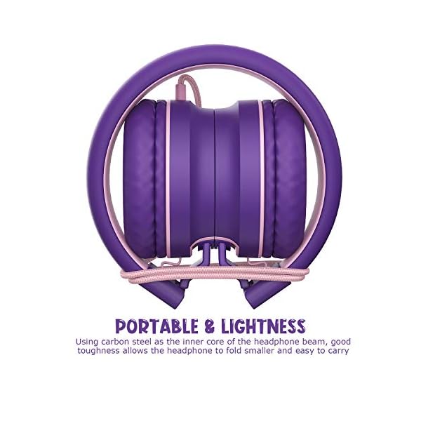 AILIHEN-I35-Kid-Headphones-with-Microphone-Volume-Limited-85dB-Children-Girls-Boys-Teen-Lightweight-Foldable-Wired-Headset-for-School-Online-Course-Chromebook-Cellphones-Tablets-Pink-Purple AILIHEN I35 Kid Headphones with Microphone Volume Limited 85dB Children Girls Boys Teen Lightweight Foldable Wired…