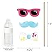 Big Dot of Happiness Make a Splash - Pool Party - Summer Swimming Party or Birthday Party Photo Booth Props Kit - 20 Count