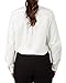 KNG Women’s White Button Down Long Sleeve Oxford Shirt - XL
