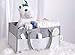 Baby Diaper Caddy Organizer – Stars, Excellent for All Diaper Sizes, Wipes, Nursery Storage Bins, Baby Travel, Changing Tables and Toys - Exclusive Baby Shower Gift