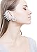 Happiness Boutique Women Statement Full Ear Cuff in Silver Ear Crawler Stud Earring nickel free