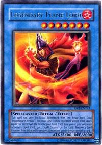 Yu-Gi-Oh! - Legendary Flame Lord (DR1-EN243) - Dark Revelations 1 - Unlimited Edition - Rare