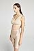 Mamaway Antibacterial Crossover Sleeping Nursing Bra - Nude - XL