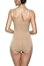 KHAYA Shapewear for Women Tummy Firm Control Fajas Top Slim Bodysuit Body Shaper Beige Medium