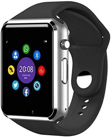 TIRUMI A1 Bluetooth Smart Watch (Silver)