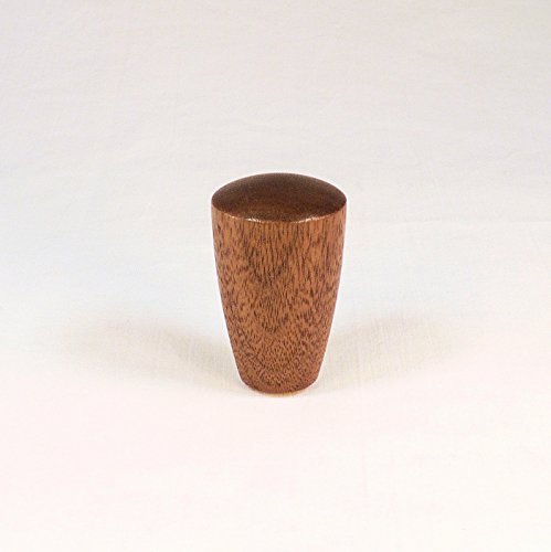 Lamp Finial, Black Walnut, Dome Pattern 7
