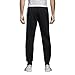 adidas Men's Essentials 3-Stripe Jogger Pants, Black/White, Medium
