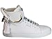 Buscemi Men's 417Sm126kb010a0001 White Leather Hi Top Sneakers