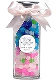 Crystal KONPEITO Glass Bottle Japanese Sugar Candy Ai series (2 layers)