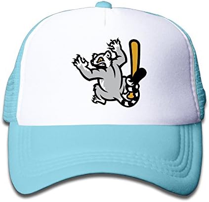 SkyBlue Youth Timberwolves Geek Adjustable Baseball Trucker Caps For Boys One Size