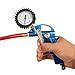 Wonderoto Tire Inflator with Gauge with Maximum 150 Psi- Great Handle-Easy to Use- Work with all Tires-Color Blue and Red
