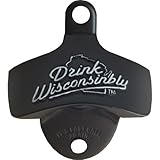 Drink Wisconsinbly Wall Mount Bottle Opener