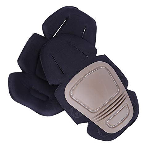 TQ 1 Pair Outdoor Adult's Tactical Protective Knee Pad Support Paintball Combat Knee Protector Kneepads,B