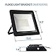 Hyperikon 100W LED Flood Light Outdoor, 500 Watt Equivalent Security Light with Rotatable Bracket, 5000k, 110V, 2 Pack