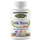 Paradise Herbs Milk Thistle 75:1 80% Vegetarian Capsules, 120 Count