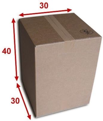 Cajas cartón (N ° 32B) formato 300 x 300 x 400 mm: Amazon.es: Oficina y papelería