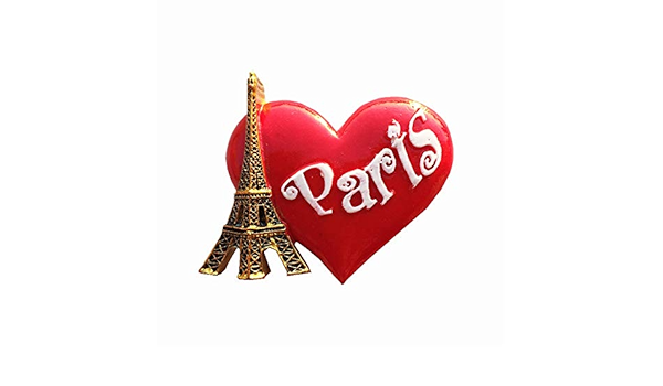 MUYU Magnet Red Love Eiffel Tower Paris France imán para ...