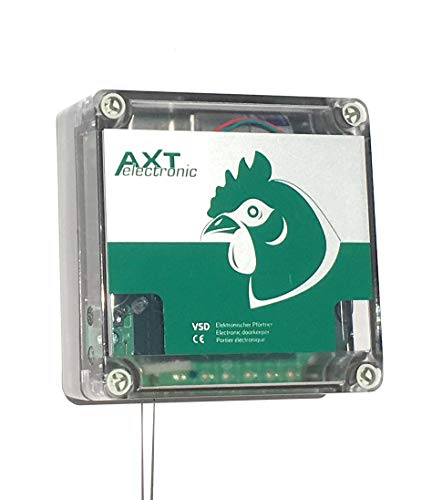 Cheeper Keeper Automatic Chicken Coop Door Opener - Complete Chicken Coop Door Opener and Closer Kit, Safe for All Standard Sized Chicken Breeds