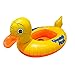Jellydog Duck Baby Floats, Cool Squawking Baby Inflatable Pool Float, Kids Summer Swim Ring, Safe Seat Boat for Age 1-3 Years