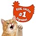 Purina Friskies Made in USA Facilities Cat Treats, Party Mix Original Crunch Holiday - 20 oz. Canister