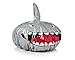 DS. DISTINCTIVE STYLE Shower Cap Kids Shark Shape Shower Hat Baby Bath Cap - Sliver