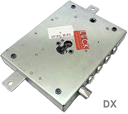 Cerradura Puerta Blindada entrada 60 mm DX Dim. 142 X 206 MM ser Ne42 D