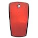 Foxnovo 2.4GHz Wireless Folding Foldable Arc Optical Mouse with USB Receiver for PC Laptop MacBook (Red)