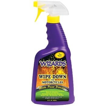 Wizards 22220 Wipe Down Motorcycle Matte Finish Detailer - 22 oz.