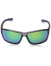 Cuerpo Glove- Hombres FL 26 flotante polarizadas anteojos de sol, Gris, 61 mm