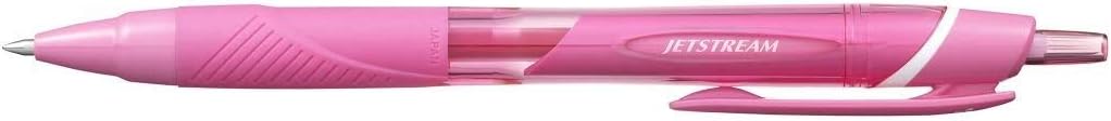 UNI-BALL JETSTREAM SXN-150-07 RETRACTABLE ROLLERBALL PEN [Pack of 10] Baby Pink Barrel with Baby Pink Ink