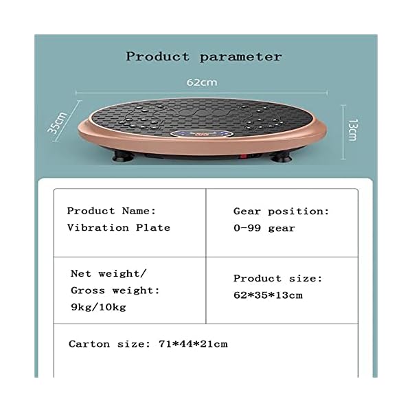 Vibration-Exercise-Machine-Vibration-Plate-3-Program-Modes-99-Levels-2-Resistance-Bandsremote-Control-Vibrating-Home-Power-Plate-Fitness-Trainer-For-Weight-Loss Vibration Exercise Machine, Vibration Plate, 3 Program Modes, 99 Levels, 2 Resistance Bands,remote Control, Vibrating Home Power Plate Fitness Trainer For Weight Loss.