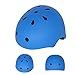 Kids Youth Sports Protective Gear Set with Helmet Elbow Knee Wrist Safety Pad Safeguard for Rollerblading Bicycle BMX Bike Skateboard Hoverboard and other Extreme Outdoor Activities (Blue)
