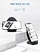 Seneo Elliptical Wireless Charger Qi-Certified 10W Fast Wireless Charging Stand, 7.5W for iPhone 11/11 Pro/11 Pro Max/XS MAX/XR/XS/X/8/8P, Galaxy Note 10/Note 10 Plus/S10/S10 Plus/S9(No AC Adapter)