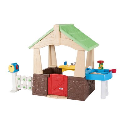 Buy Kids Outdoor Plastic Log Cabin Playhouse at Ubuy Lebanon