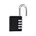 Hsakei Combination Lock 2 Pack 4 Digit Padlock for School, Employee, Gym & Sports Locker, Case, Toolbox, Fence, Hasp Cabinet & Storage
