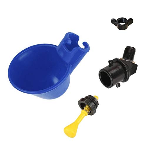 LA TALUS Automatische Befüllung Von Geflügeltränken, Geflügelbechertrinker, Trinkwasserschale Für Hühner, Enten, Gänse… – Bild 7