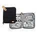Travel Cord Case Organizer For All Your Electronic Tech Gadgets - Cables, Accessories, Phones, Tablets, Hard Drives, Chargers, USB, Memory Cards & More